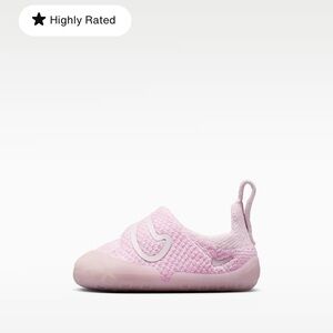 Nike baby Pink Slip-On Mesh Sneaker